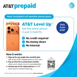 AT&T Moto G Play 2024, 64GB, Sapphire Blue -Prepaid Smartphone - Thumbnail 4