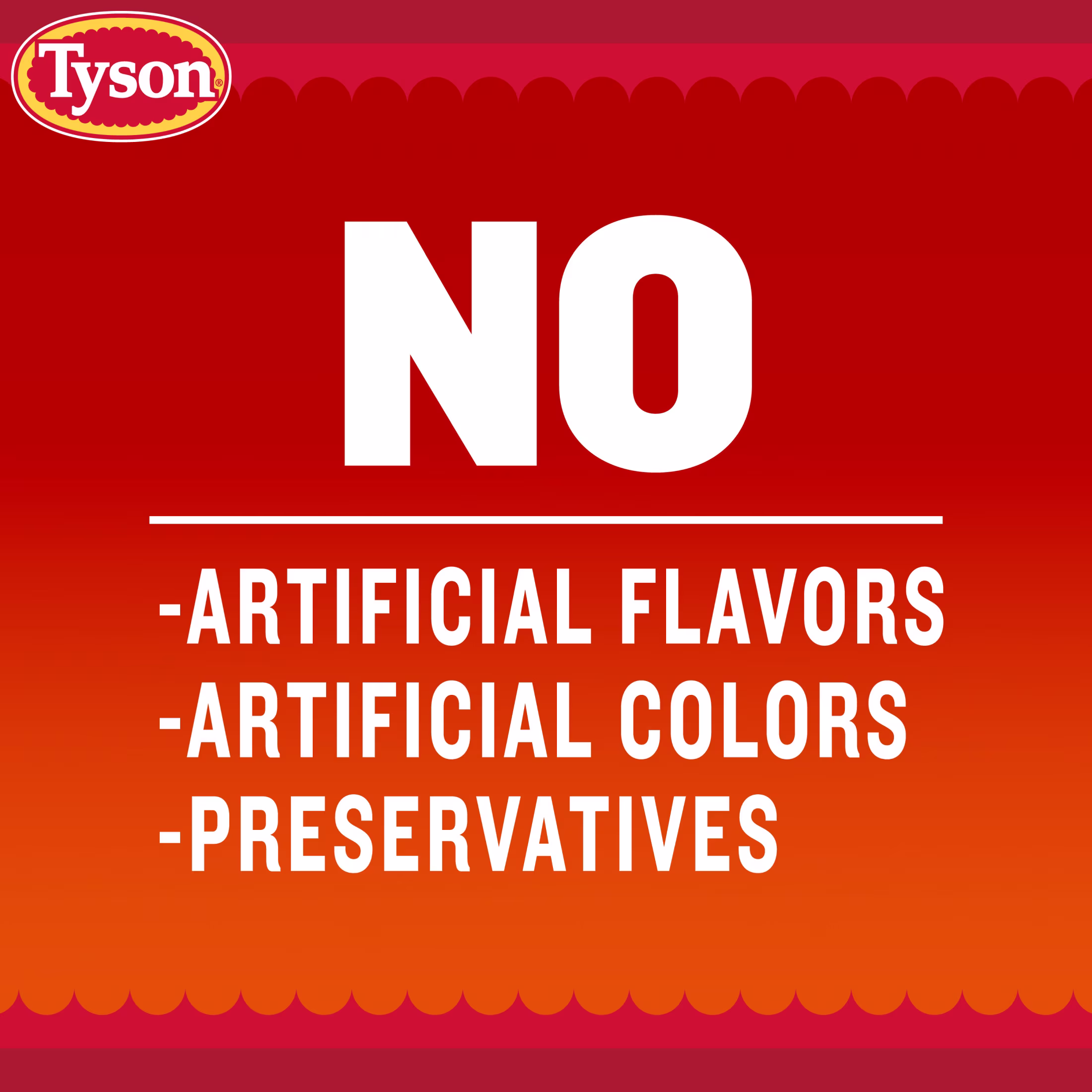 Tyson Any'tizers Buffalo Style Boneless Chicken Bites, 24 oz (Frozen, Fully Cooked) - Thumbnail 4