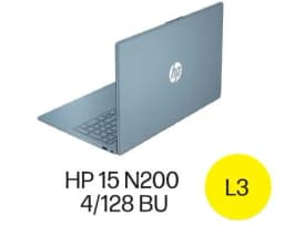 HP 15.6 inch Win 11 Laptop Intel Processor N200 4GB RAM 128GB UFS Moonlight Blue (12-mo. Microsoft 365 included) - Thumbnail 4