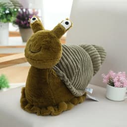 Coollooc 11'' Snail Dolls Soft Stuffed Animals Plush Toys Gifts for Kids Toddlers Birthday - Thumbnail 3