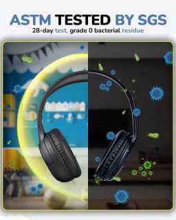 RHEA- Kids Headphones Wired Toddler Headphones With Microphone, Over-Ear Headphones, 8 - Thumbnail 2