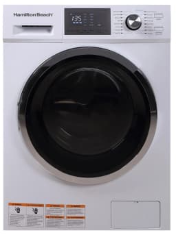 Hamilton Beach 2.7 Cu. ft. Front Loading Washer and Dryer, All-In-One Washer-Dryer Combo with 12+ Wash Programs, 800 RPM Spin Speed, White - Thumbnail 1