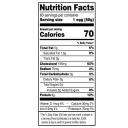 Great Value Cage-Free Large White Eggs, 60 Count - Thumbnail 3