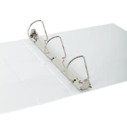 Pen+Gear Durable View Binder, 2-Inch Rings, White, 1 Count, 520-Sheet Capacity - Thumbnail 7