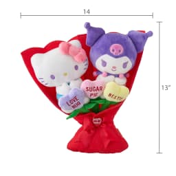 Sanrio Sweethearts Plush Bouquet with Hello Kitty ® and Kuromi ™ - Thumbnail 5