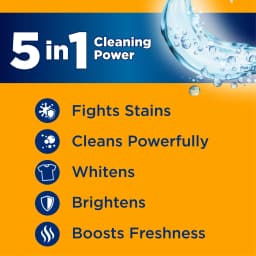 ARM & HAMMER Plus OxiClean Ultra Stain Fighters Liquid Laundry Detergent, Fresh Scent, 32.5 Fl Oz - Thumbnail 5