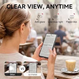 Restored TCL 60 XE NXTPAPER 5G Cell Phone, AT&T, T-Mobile & Verizon Unlocked Android Smartphone, 8GB+256GB, 6.8" 120Hz, Space Blue - Thumbnail 2