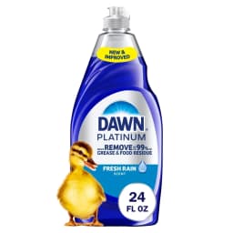 Dawn Platinum, Dish Soap Fresh Rain, 24oz - Thumbnail 1