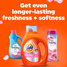 Tide Laundry Detergent Liquid Plus a Boost of Ultra Downy, April Fresh Scent, 117 fl oz, 83 Loads - Thumbnail 10