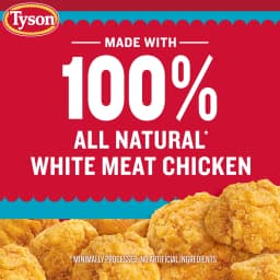 Tyson Anytizers Crispy Boneless Chicken Nugget Bites, 24 oz (Frozen, Fully Cooked) - Thumbnail 3