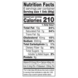 Johnsonville Beddar With Cheddar Smoked Sausage, 6 Links, 14 oz - Thumbnail 6
