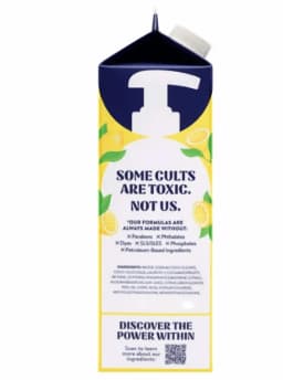 Cleancult Liquid Dish Soap, Lemon Verbena, 32 fl oz, 6-count - Thumbnail 2