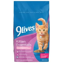 9Lives Kitten Essentials Chicken & Ocean Fish Dry Cat Food, 2.5lb Bag - Thumbnail 1