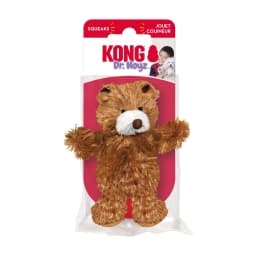 KONG® Dr.Noyz Dog Toy with Squeaker, Teddy Bear, XS for Dogs Up to 5 lbs - Thumbnail 6