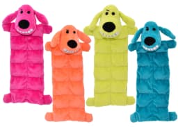 Multipet Loofa Dog Toy Squeaker Mat with 13 Squeakers, 12" - Thumbnail 1