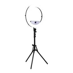 Vivitar Creator Series 18" RGB Foldable Ring Light with Stand, MagSafe-Compatible Phone Mount, Dual USB Charging, Wireless Remote, Adjustable Tripod - Thumbnail 6