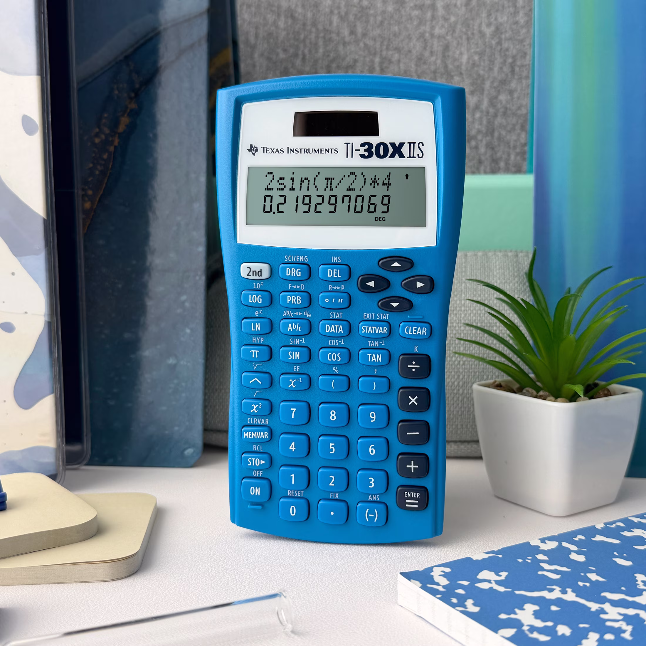 Texas Instruments TI-30XIIS Scientific Calculator for High School Math and Science - Thumbnail 5