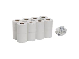 Sofpull Mini White 2-ply High-capacity Centerpull Bathroom Tissue - 2 Ply - 16 Per Carton - 1 Carton - 5.25" X 8.50" - White - Fiber - Thumbnail 8