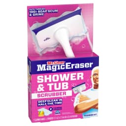 Mr. Clean Shower & Tub Scrubber, Starter Kit, 1 Scrubber & 2 Erasers - Thumbnail 12