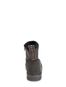MUK LUKS Women's Truvie Faux Suede Cozy Ankle Bootie (Wide Width Available) - Thumbnail 4