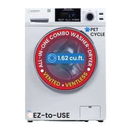 Equator All-in-One 4600 Washer Dryer Combo, Ventless/Vented, Pet Cycle, 1.62 cu.ft / 15 lbs, 110V, White - Thumbnail 1