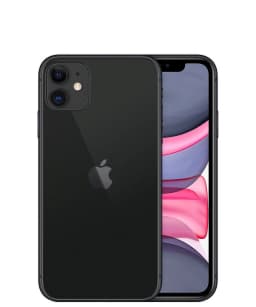 Restored Apple iPhone 11 - Cricket Wireless - 64GB Black - Thumbnail 1