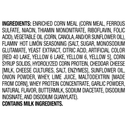 Cheetos Crunchy Flamin' Hot Limon, Cheese Flavored Snacks, 8.5 ounce Bag - Thumbnail 5