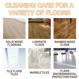 Multi-Vinegar Floor Cleaner and Polish 200ml, Cleaner for Hardwood, Laminate, Vinyl and Sealed Floors, Removes Stains and Grease, Restores Shine - Thumbnail 8