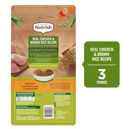 Rachael Ray Nutrish Dry Cat Food, Chicken & Brown Rice Recipe, 3 Lb. Bag - Thumbnail 3
