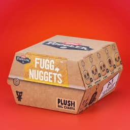 Fuggler Fugg Nuggets 3.5 Inch Collectible Keyring by ZURU - Ugly Monster Plush Toy for Kids Ages 1 - Thumbnail 2