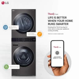 LG Electric Washer Tower Washer & Dryer - Thumbnail 2