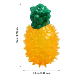 Freezable Pet Teether Chew Toy Fruit Lemon Pineapple Watermelon Design Durable Dog Chew Toys For Dogs Teething Toy For Puppies Dog Xmas Stocking - Thumbnail 3