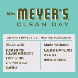 Mrs. Meyer's Dish Soap Variety, 1 Dish Soap, 1 Dish Soap Refill, Basil, 1 CT - Thumbnail 5