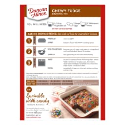 Duncan Hines Brownie Mix, Chewy Fudge, 18.3 oz - Thumbnail 8