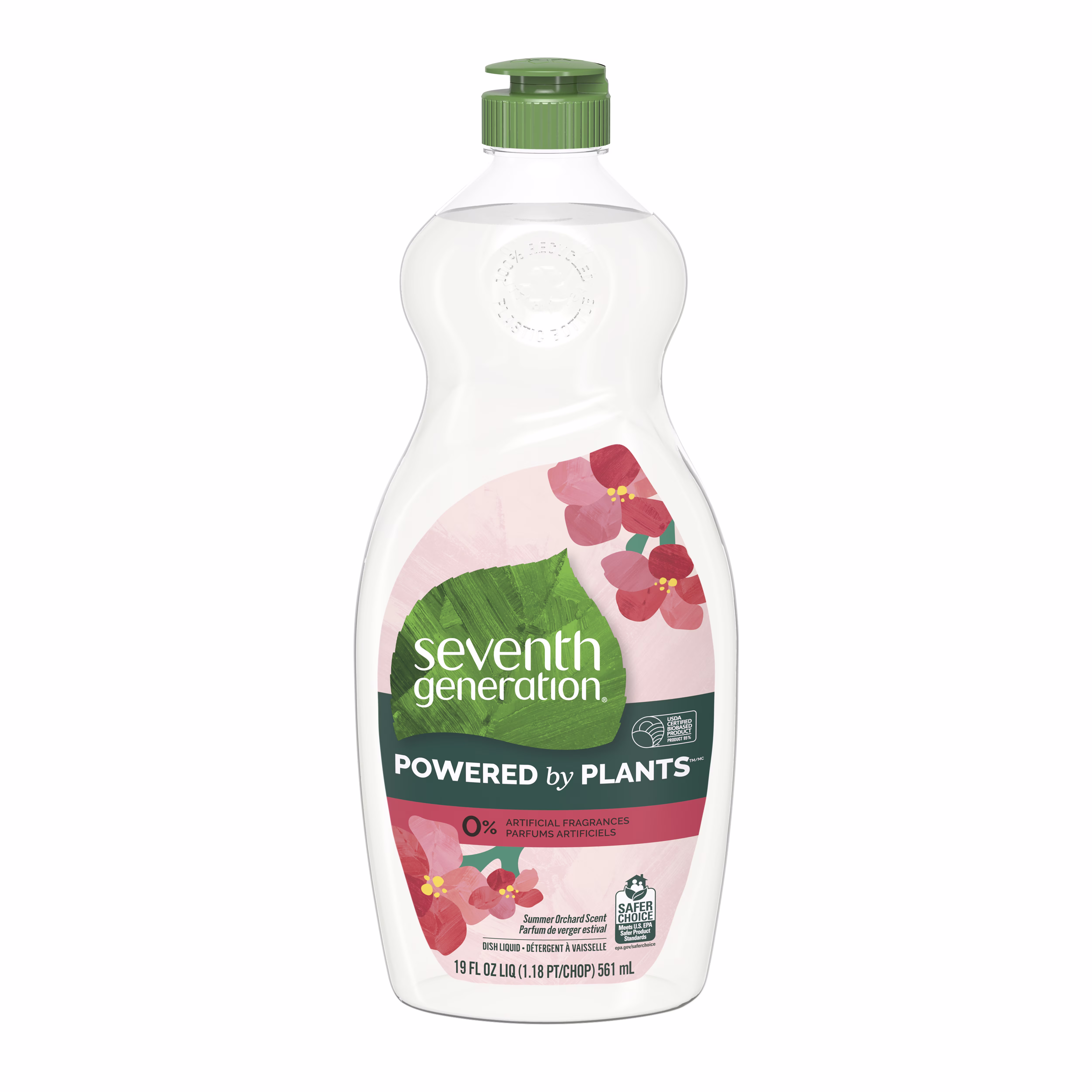 Seventh Generation Hand Dish, Summer Orchard, 19 fl oz - Thumbnail 1
