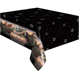 Unique Mandalorian The Child Rectangular Plastic Tablecover - 1 Pc, multi color, one size - Thumbnail 1