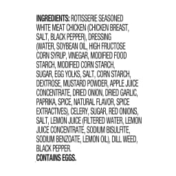 Freshness Guaranteed Rotisserie Seasoned White Meat Chicken Salad, 12 oz - Thumbnail 4