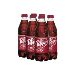 Dr Pepper Soda Pop, 16.9 fl oz, 6 Pack Bottles - Thumbnail 2