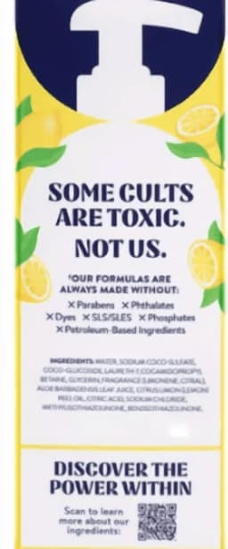 Cleancult Liquid Dish Soap, Lemon Verbena, 32 fl oz, 6-count - Thumbnail 5