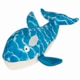 TrustyPup Silent Swimmer with Chew Guard Dog Toy - Silent Squeaker - Thumbnail 2