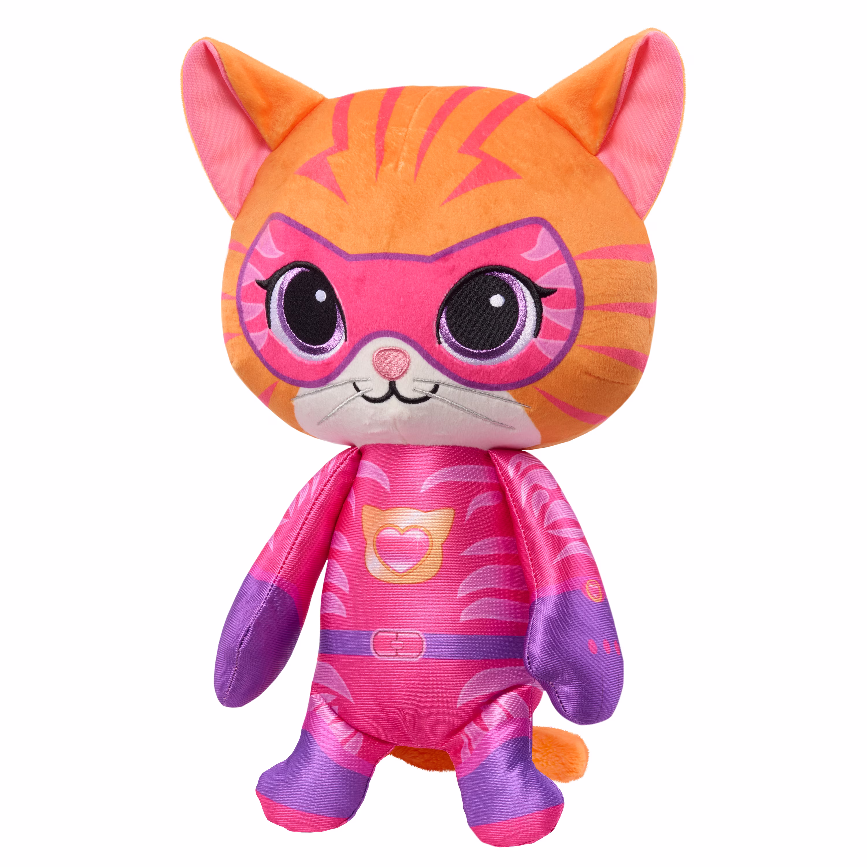 Disney Jr. SuperKitties 15-inch Large Plush Ginny Stuffed Animal, Toy for Kids Ages 2 and up - Thumbnail 8