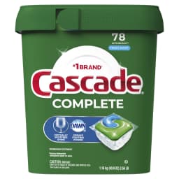 Cascade Complete Dishwasher Pods, Action Pacs Dishwasher Detergent, Dishwasher Tabs, Fresh, 78 Count - Thumbnail 7