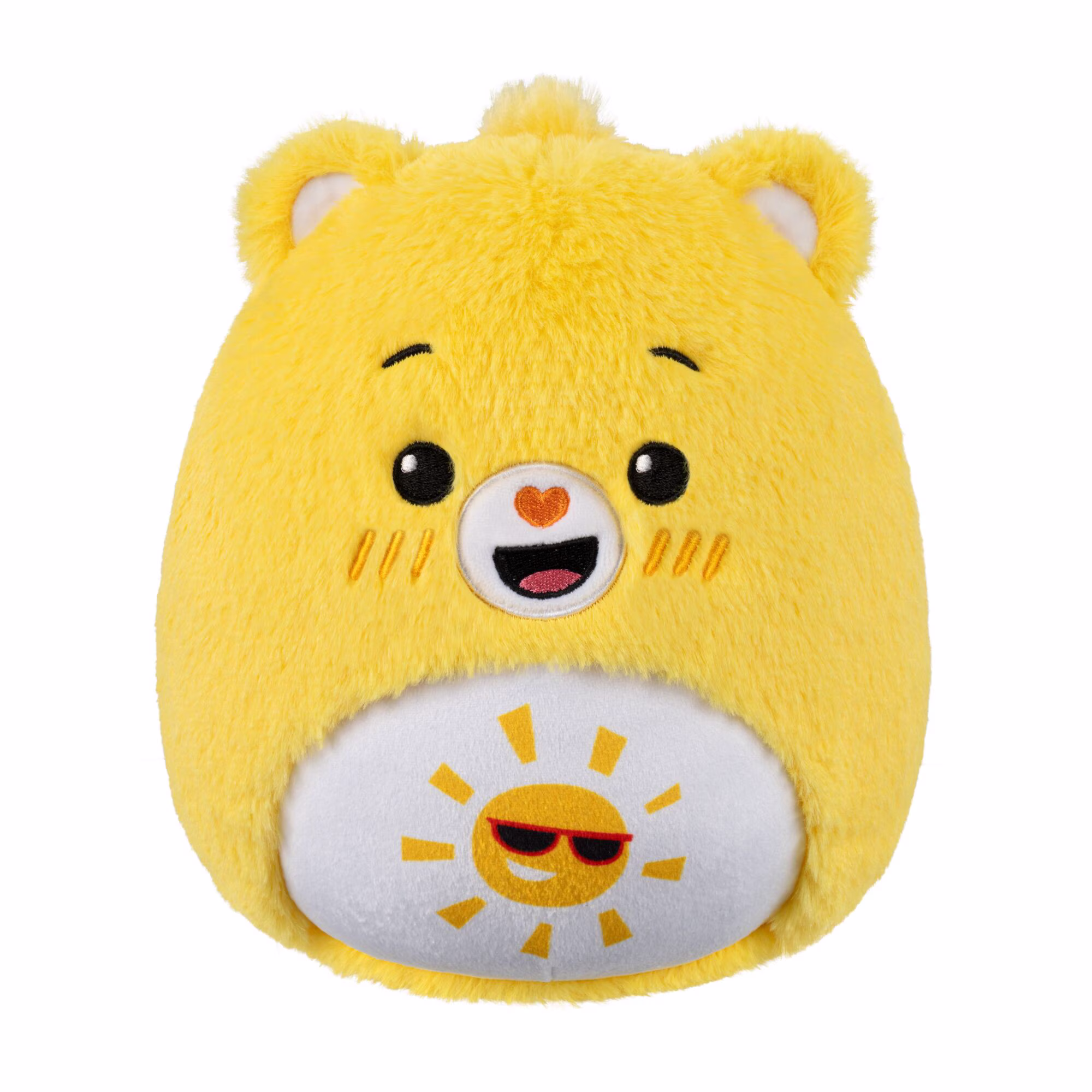 Squishmallows FuzzAMallow Official 8 inch Care Bears Funshine Bear - Child's Ultra Soft Stuffed Plush Toy - Thumbnail 1