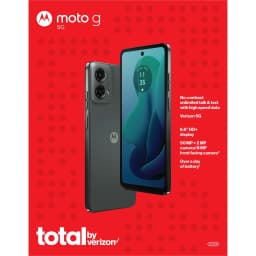 Total by Verizon Moto G 5G, 64GB, Gray - Prepaid Smartphone [Locked to Total by Verizon] - Thumbnail 12