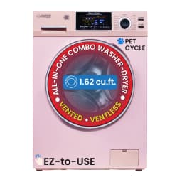 Equator All-in-One Washer Dryer VENTLESS/VENTED PET cycle 1.62cf/15lbs 110V in Pink - Thumbnail 1