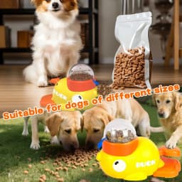 Interactive Dog Toys，Dog Interactive Treat Dispenser Toy，Promotes IQ Training and Entertainment Reduces Bloating Anti-Gulping - Thumbnail 7