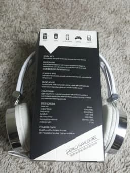 RHEA- Stereo Golden Evogue Headphones - Thumbnail 3