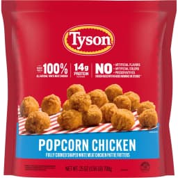Tyson Popcorn Chicken, 25 oz (Frozen, Fully Cooked) - Thumbnail 11