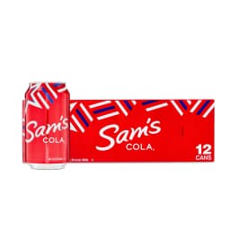 Sam's Cola Soda Pop, 12 fl oz, 12 Pack Cans - Thumbnail 1