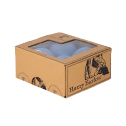 Harry Barker 3 Inch Durable All-Natural Rubber Dog Ball 4 Pack Set, Blue, Large - Thumbnail 3
